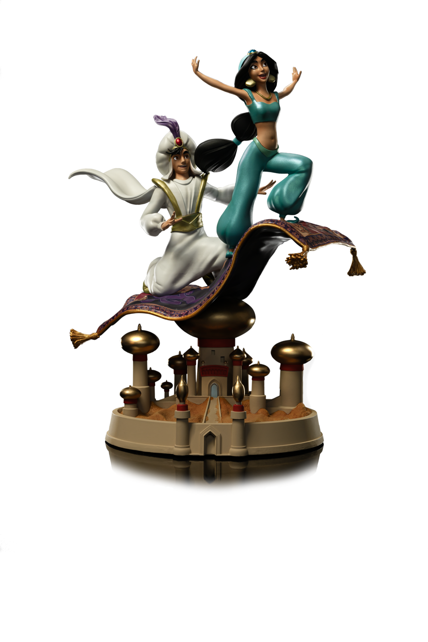 Aladdin and Jasmine Disney 100th - Aladdin - Art Scale 1/10