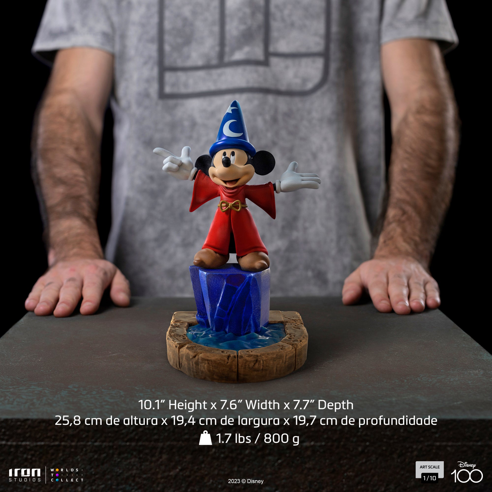 Mickey Disney 100th - Fantasia - Art Scale 1/10