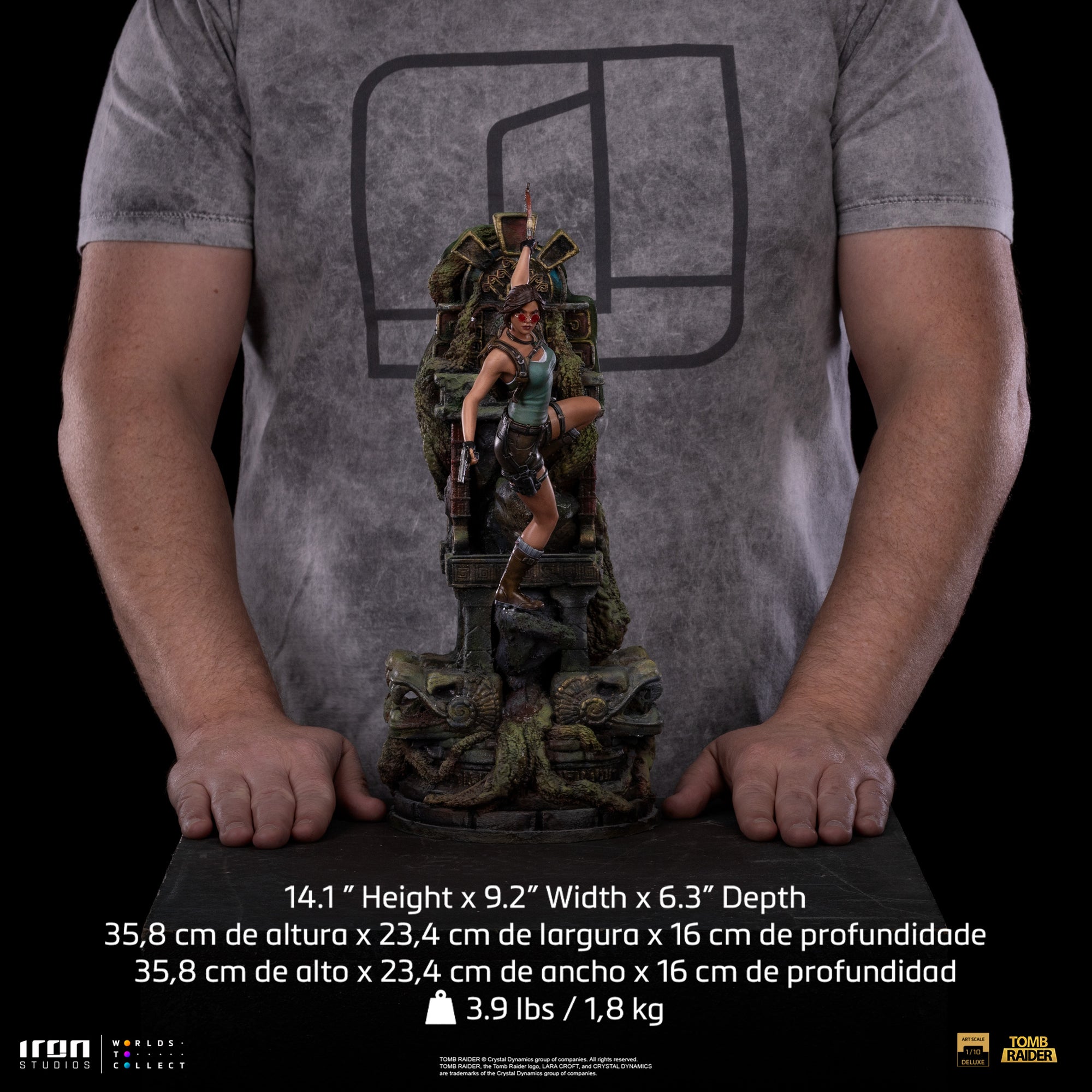 Lara Croft – Tomb Raider – Deluxe 1/10 Art Scale Statue