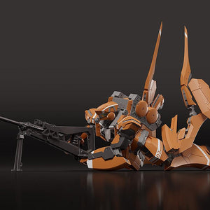 Sleipnir model kit in a prone sniper position using the long rifle with a deployed bipod.