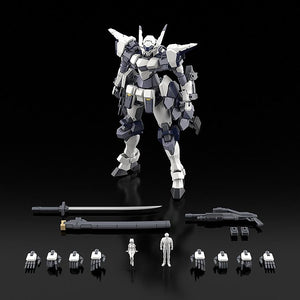 Full overview of the Azure Raven kit contents including Type 10 blade, Boxer II shot cannon, and mini-figures.