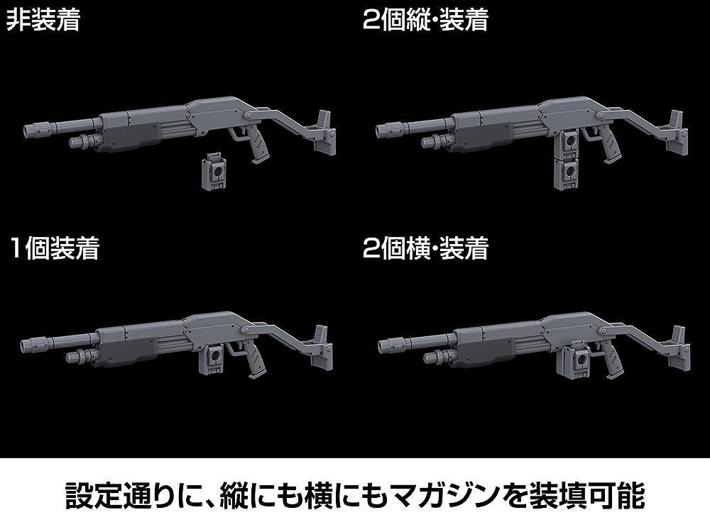 Mechanical detail of the Boxer II cannon showing vertical and horizontal magazine loading options.
