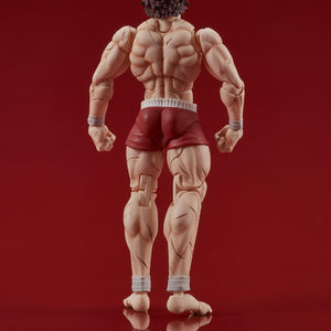 Baki Hanma Digaction Figure Back Muscles View