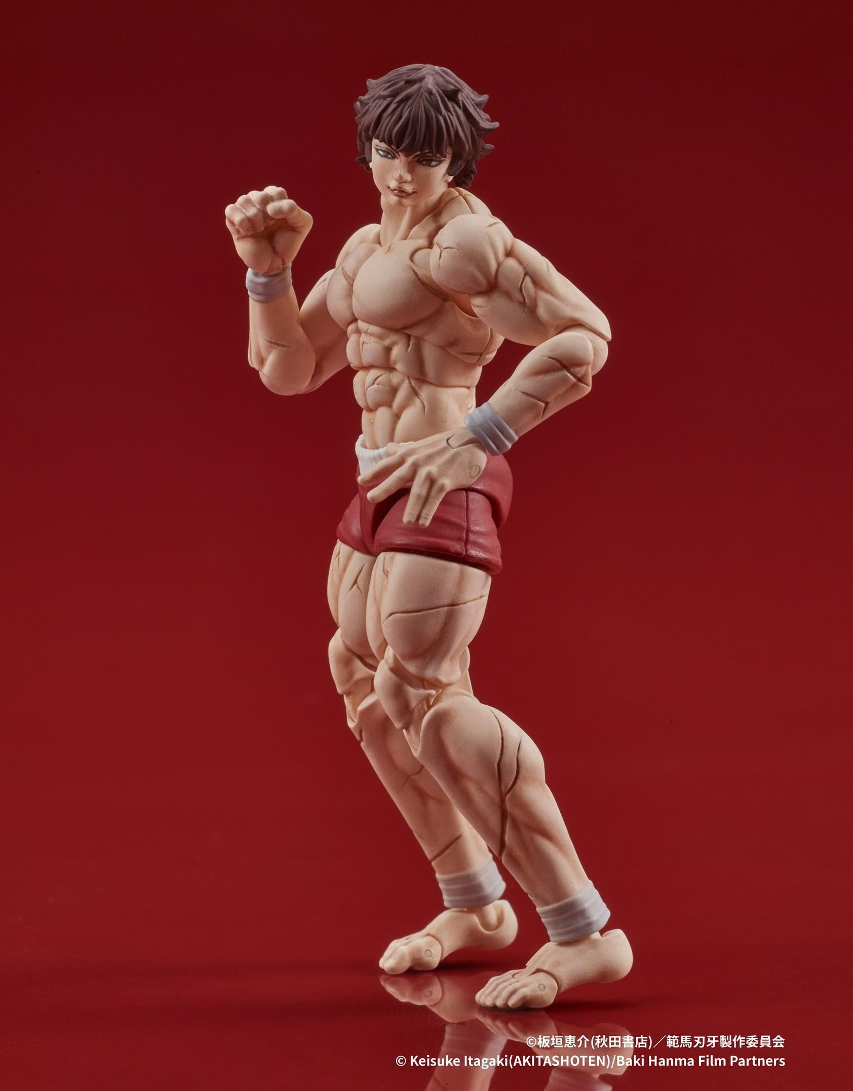 Baki Hanma Digaction Front Articulated Fighting Pose