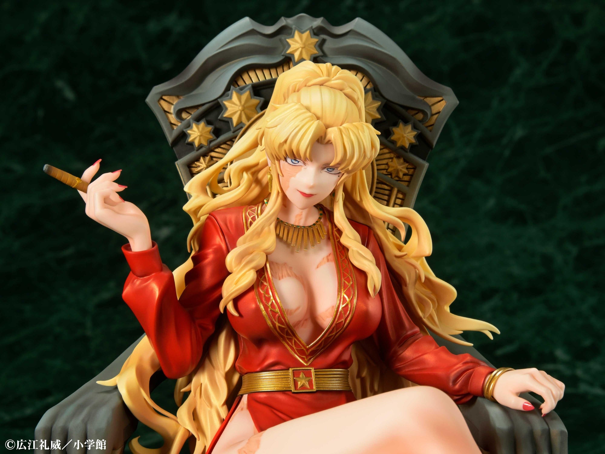 Close-up portrait of the Balalaika figure's face, featuring her signature intimidating gaze and eye detail.