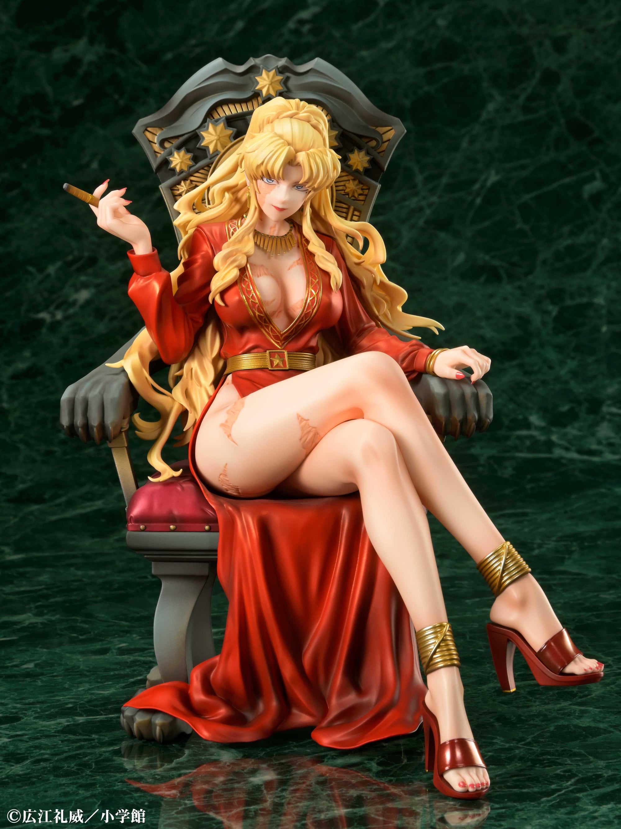 Studio portrait of the Balalaika figure based on the Black Lagoon anniversary exhibition illustration.