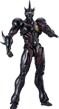 Full body front studio view of the Bio-Booster Armor Guyver figma Guyver III Ultimate Edition action figure.