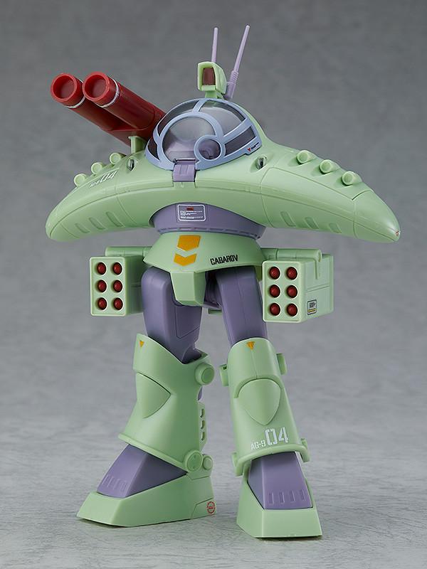 Front view of an alternative builds layout for the Cabarov AG9 Nicholaiev model kit, showcasing clean plastic parts assembly and water-application decal placement.