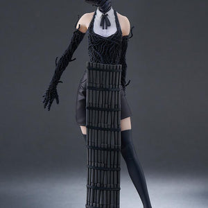 Low-angle shot of the Bomb POP UP PARADE figure, emphasizing the menacing presence of the Bomb Devil transformation.