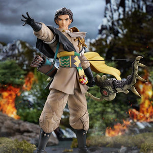 Low-angle diorama shot of the Master Tactician Claude 1/7 scale figure commanding the field at the Battle at Gronder.