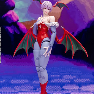 Lilith 1/12 scale action figure in a playful standing pose with hand raised to her chest.
