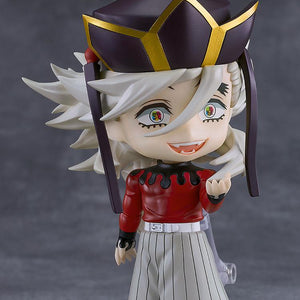 Doma Nendoroid figure shown without cloak wearing red turtleneck top and grinning faceplate.