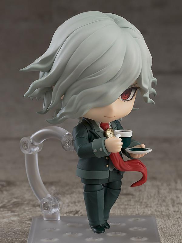 Edmond Dant�s Nendoroid holding a cup and saucer accessory based on the Freshly Brewed Coffee craft essence from the game.