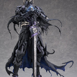Full-body studio shot of the Good Smile Company Pop Up Parade SP First Hassan figure standing on a clear circular base.