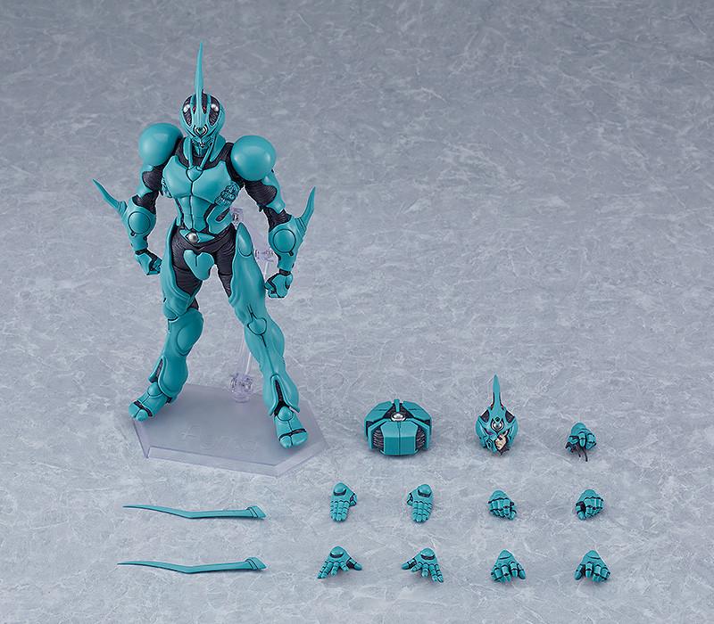 Full set of accessories including Unit G, Sho Fukamachi face, swords, and 9 alternate hands.