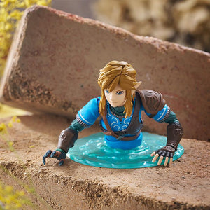 Link figma figure emerging through a brick surface using the translucent teal Ascend ability effect part.