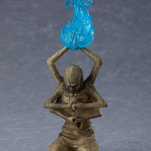 High-detail studio shot of the Sculptor's Idol figurine included in the figma Sekiro DX Edition reissue set.