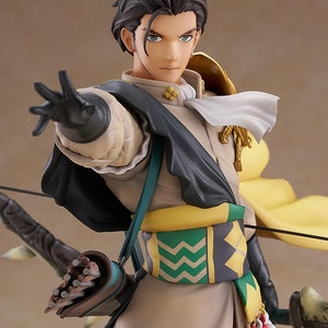 Upper body close-up of Claude von Riegan 1/7 scale figure with outstretched gloved hand and determined expression.