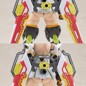 Two-panel detailed close-up showing the mechanical rear waist assembly and attachment parts for mounting the Fossil Bauer weapon to the back of the Gene Stellatears figure.