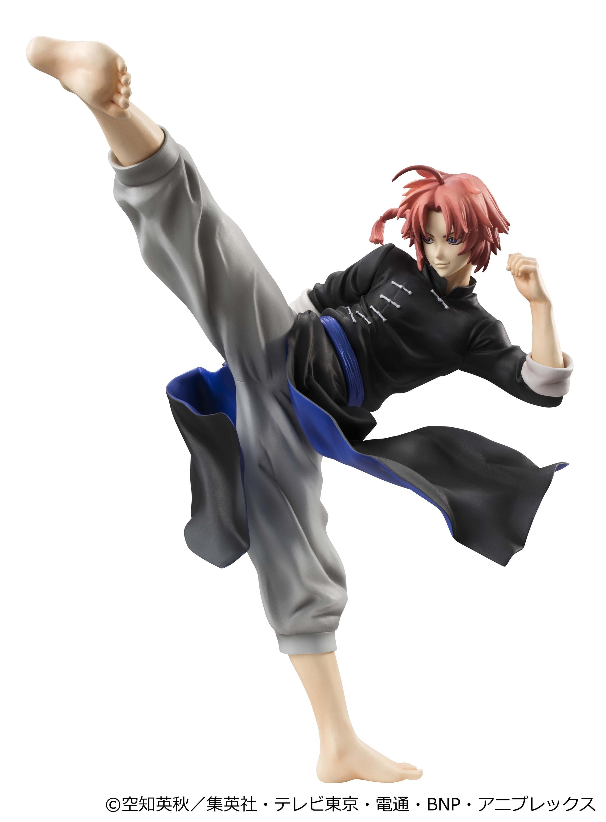 Megahouse Gintama G.E.M. Series Kamui Ver.2 reissue figure in dynamic high-kick combat pose.