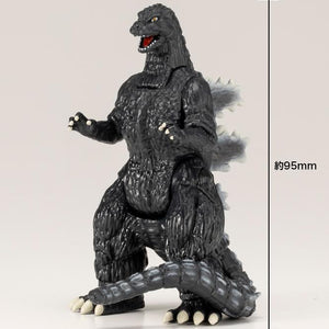 Standalone Godzilla miniature figure with scale diagram indicating 95mm height.
