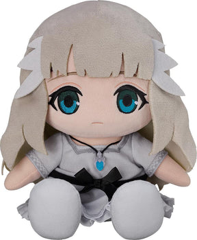 Good Smile Company chibi plush toy of Lily from Ender Lilies: Quietus of the Knights sitting on a solid white background.