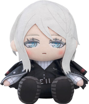 Good Smile Company chibi plush toy of Faust from Limbus Company sitting on a clean white background.