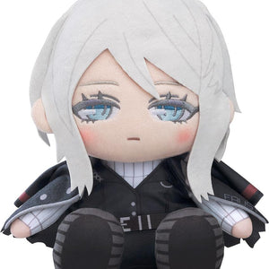 Good Smile Company chibi plush toy of Faust from Limbus Company sitting on a clean white background.