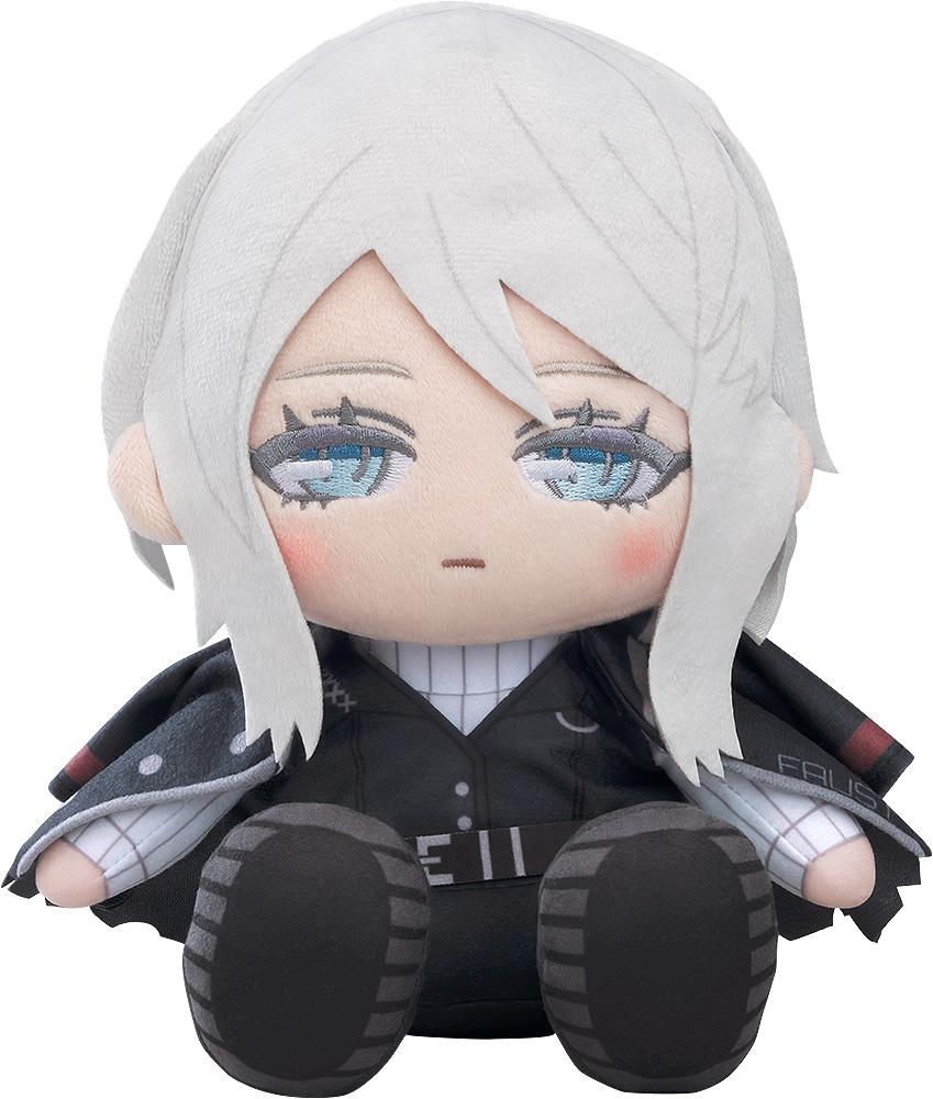 Good Smile Company chibi plush toy of Faust from Limbus Company sitting on a clean white background.