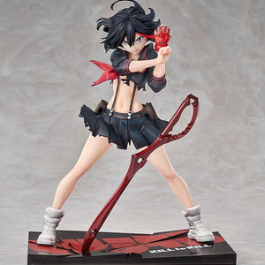 The Ryuko Matoi 1/7 scale figure in a standard action pose against a neutral, bright background, showcasing the full sculpt.