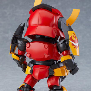 Rear back view showing armor detailing and joints of Moderoid Gurren Lagann model kit