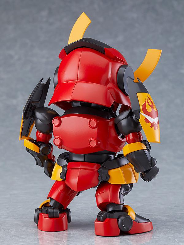 Rear back view showing armor detailing and joints of Moderoid Gurren Lagann model kit