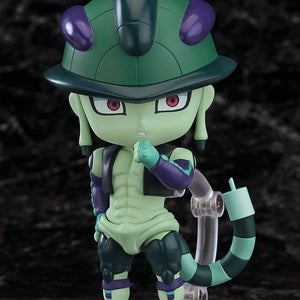 The Meruem Nendoroid figure posing with his hand near his chin, utilizing the interchangeable surprised face plate.