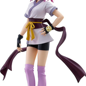Full-length front view of the Machi Pop Up Parade figure from Hunter x Hunter standing in a signature pose with a white background.