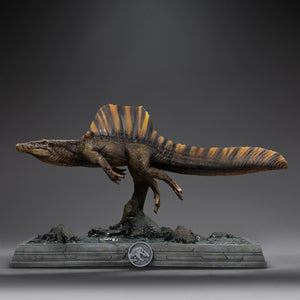 Iron Studios Jurassic World Rebirth Icons Spinosaurus polystone statue full side profile