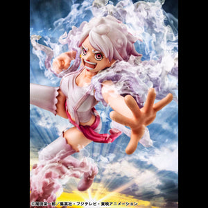 Promotional hero shot of Jewelry Bonney (The Freest Future Ver.) against a stylized sky background.