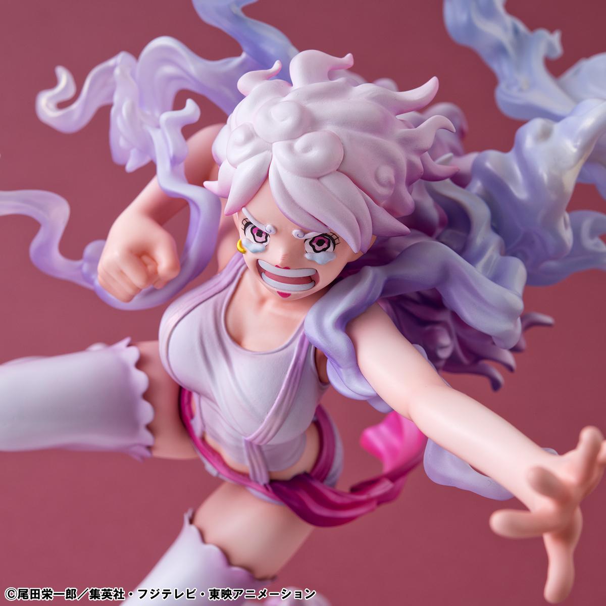 Close-up of the alternate crying face plate for the Jewelry Bonney (The Freest Future Ver.) figure.