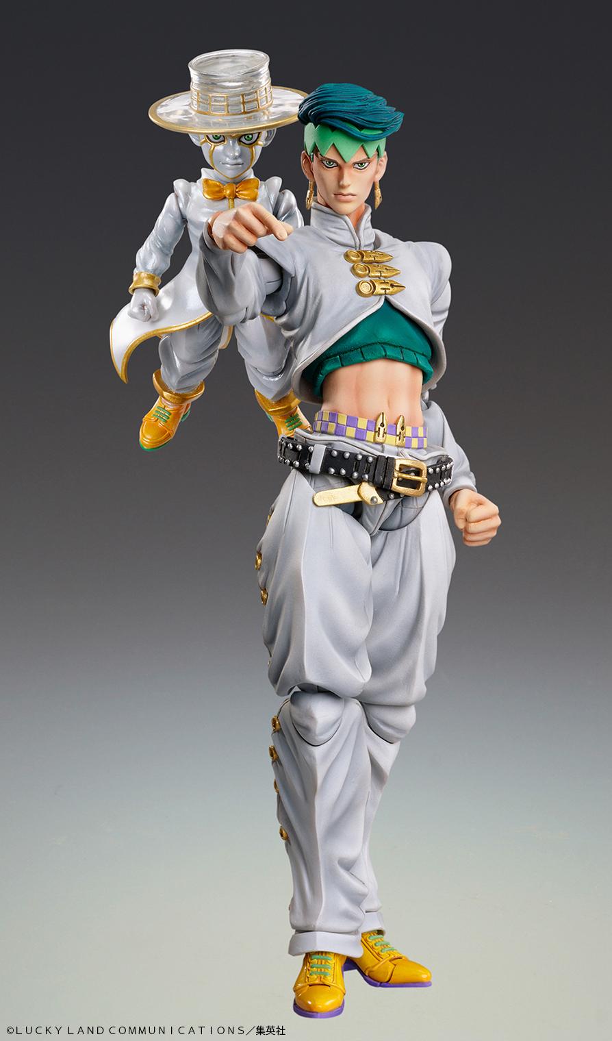 JoJo's Bizarre Adventure Rohan Kishibe and Heaven's Door Chozokado action figure set.