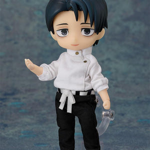 Jujutsu Kaisen Yuta Okkotsu Execution Ver. Nendoroid Doll figure standing full body in fabric outfit on magnetic display base