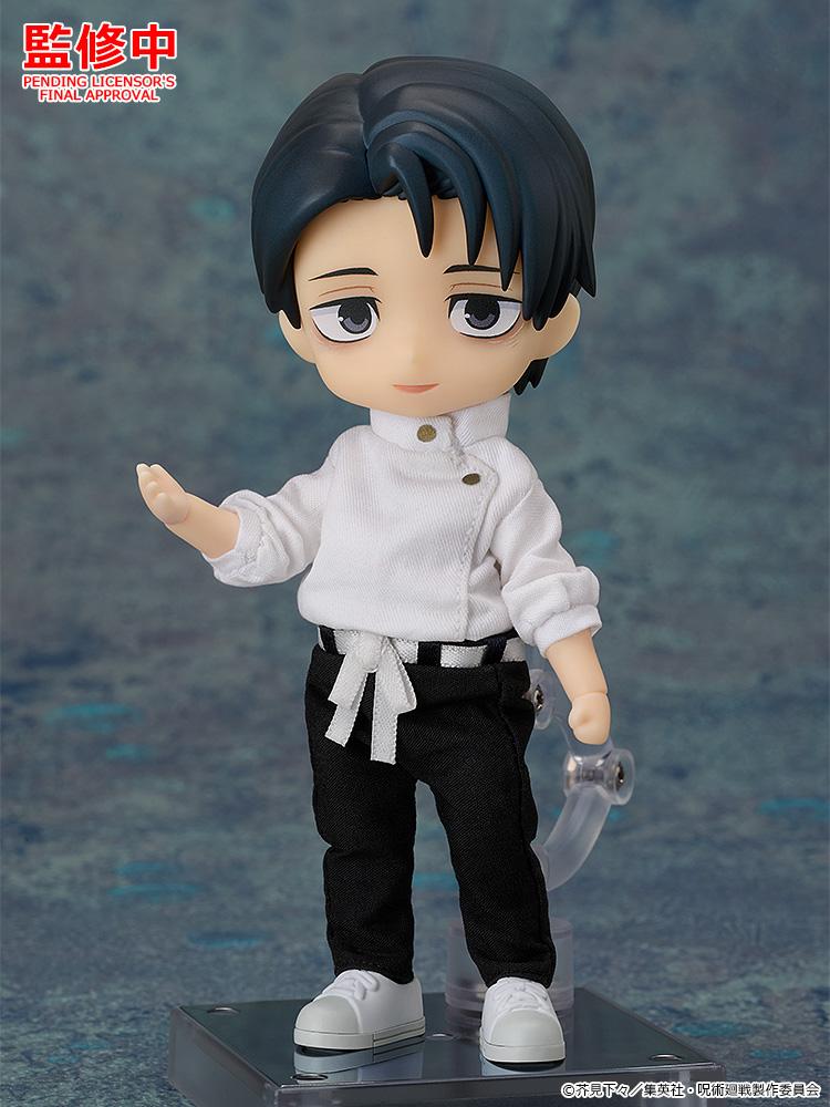 Jujutsu Kaisen Yuta Okkotsu Execution Ver. Nendoroid Doll figure standing full body in fabric outfit on magnetic display base