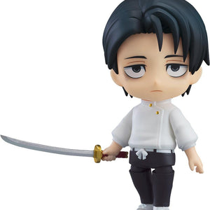 Jujutsu Kaisen Yuta Okkotsu Execution Version Nendoroid figure holding a katana sword.