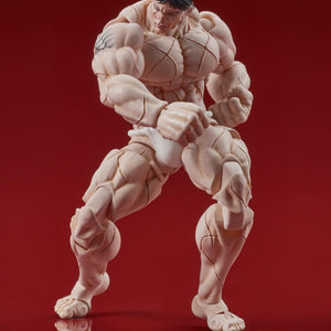 Action shot of Kaoru Hanayama throwing a punch, showcasing articulation.