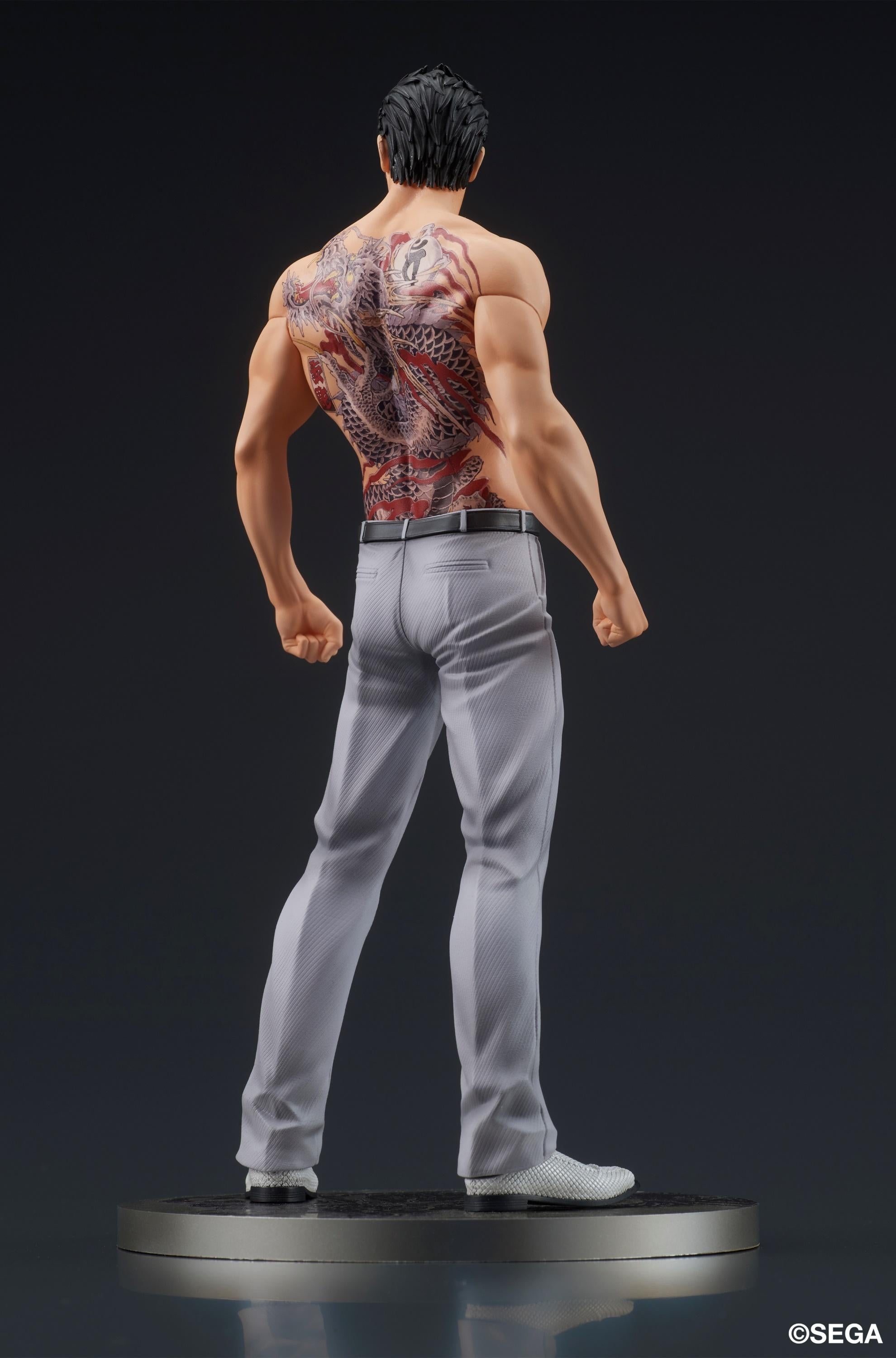 Kazuma Kiryu Digsta Figure Back Angle View Tattoo