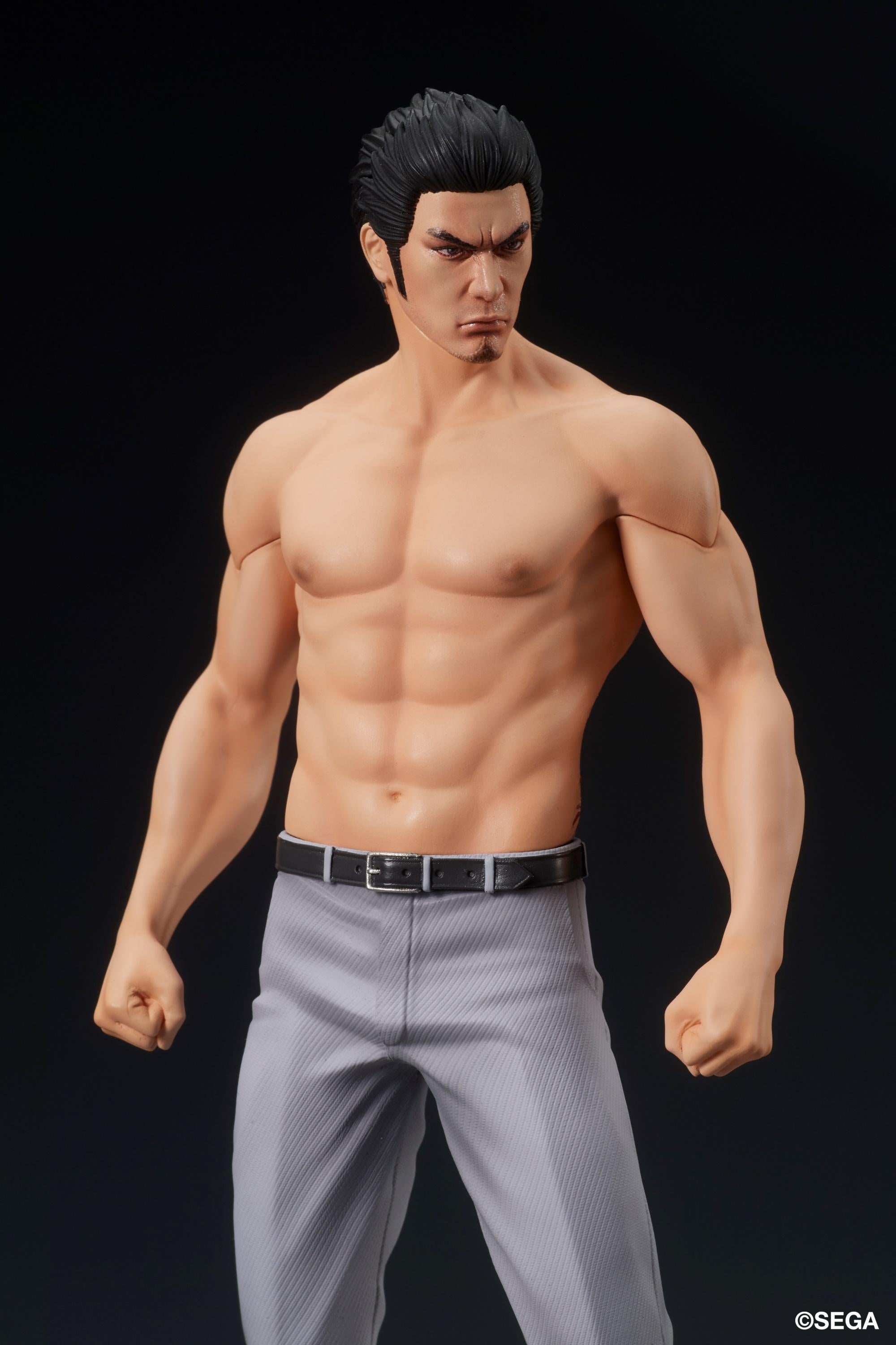 Kazuma Kiryu Spirited Expression Figure Close Up