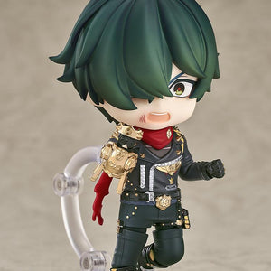 Shouting battle face expression for Zenless Zone Zero Lighter Nendoroid figure with the golden K.O. glove weapon equipped.