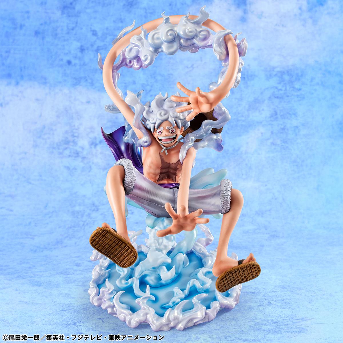 One Piece Luffy Gear 5 Portrait of Pirates Figure 10in