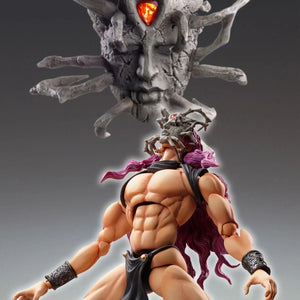 The Kars figure in a kneeling pose (non-turbaned), with the decorative Stone Mask accessory hovering above him.