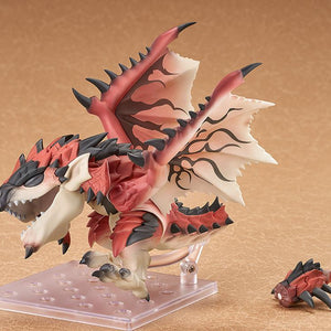 Airborne Rathalos Nendoroid figure displayed alongside its detachable severed tail accessory.