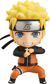 Naruto Uzumaki Nendoroid Hand Seal Pose White Background