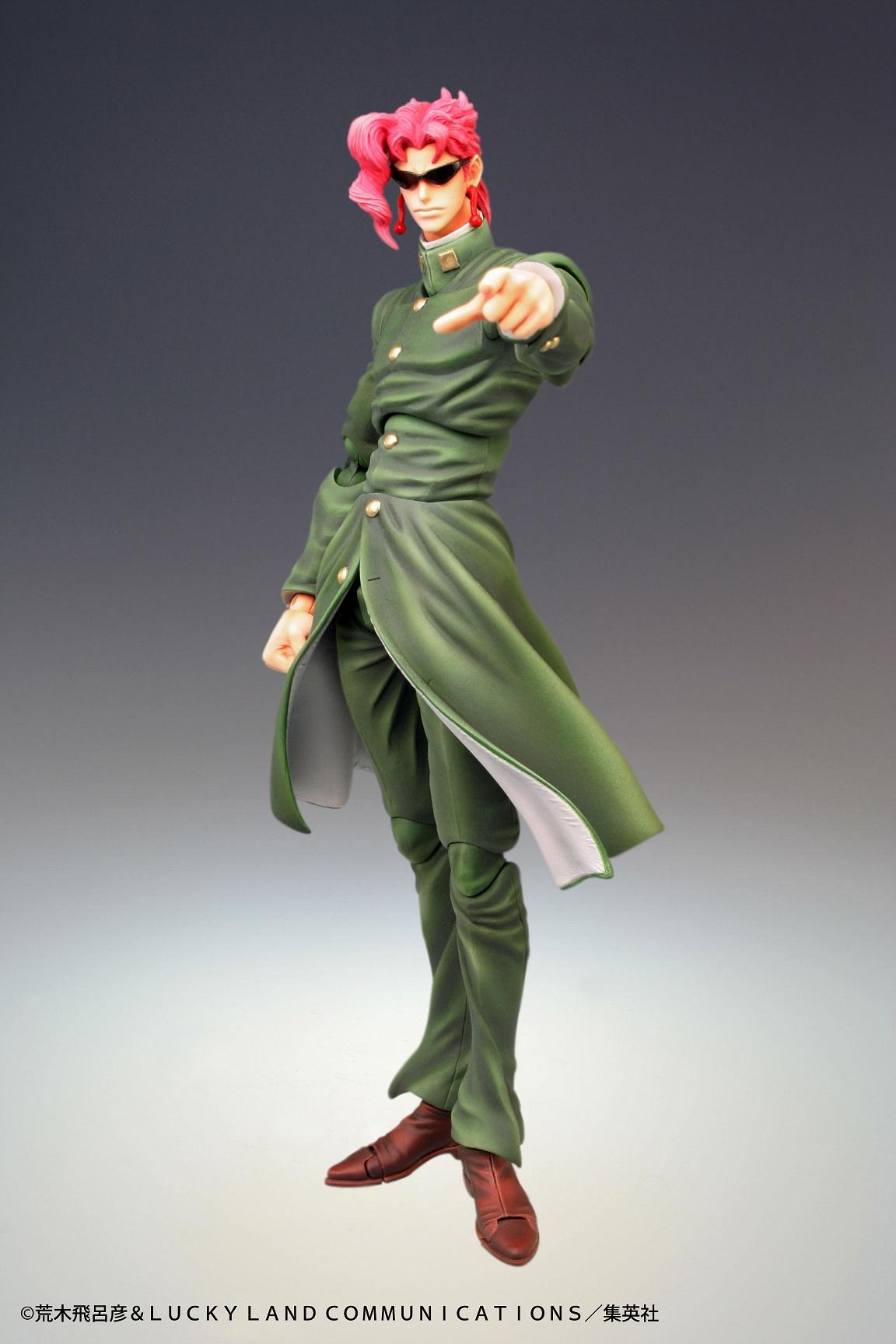 Noriaki Kakyoin Action Figure Pointing Pose Sunglasses